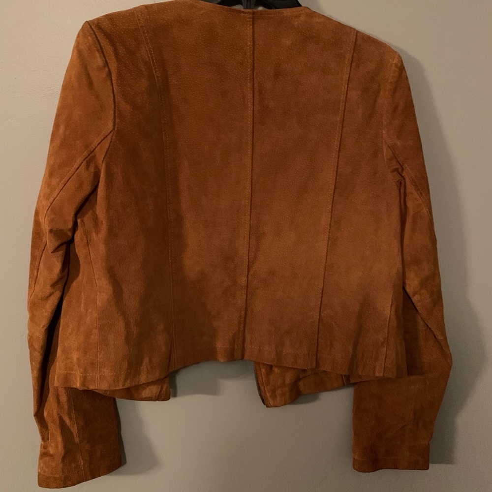 Brown Jacket Suede - image 2